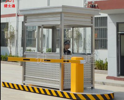 亚虎娱乐不锈钢收费岗亭 保安岗亭 